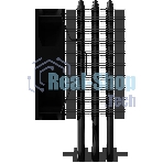 Кулер ZALMAN CNPS4X BLACK V2, 92мм FAN, 3 HEAT PIPES, 4-PIN PWM, 800-2000 RPM, 29DBA, HYDRO BEARING, LGA1851/1700, AM5/AM4, screw type installation