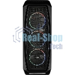 Компьютерный корпус Aerocool/Formula Aero One Eclipse-G-BK-v1 черный без БП ATX 4x120мм 2xUSB 3.0 audio