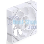 Вентилятор для корпуса JONSBO HF2-120WR Reverse (120x120x25мм, 4-pin PWM, ARGb, 63.3CFM, 29.5dBA, 2200RPM, белый)