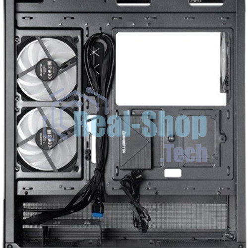 Компьютерный корпус Chieftec Vista черный без БП ATX 3x120мм 1xUSB2.0 1xUSB3.0 1xUSB3.1 audio bott PSU