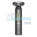 Электробритва BQ SV1002 Green-Gray. Мощность 5 Вт/Время зарядки 90 минут/Время беспроводной работы 60 минут/Влагозащита IPX6/Мытье под водой/Портативная база для зарядки