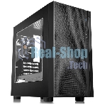 Компьютерный корпус Thermaltake Versa H18 Window черный без БП mATX 2xUSB 2.0 1xUSB 3.0 audio bott PSU