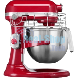 Миксер с подъемной чашей KitchenAid 5KSM7990XEER Professional 6.9 л красный