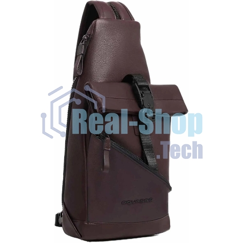 Рюкзак слинг Piquadro Harper CA6784AP/TM коричневый кожа