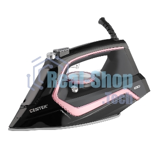 Утюг Centek CT-2313 розовый/черный, 2400 Вт, 50 г/мин, 185 г/мин, 350 мл