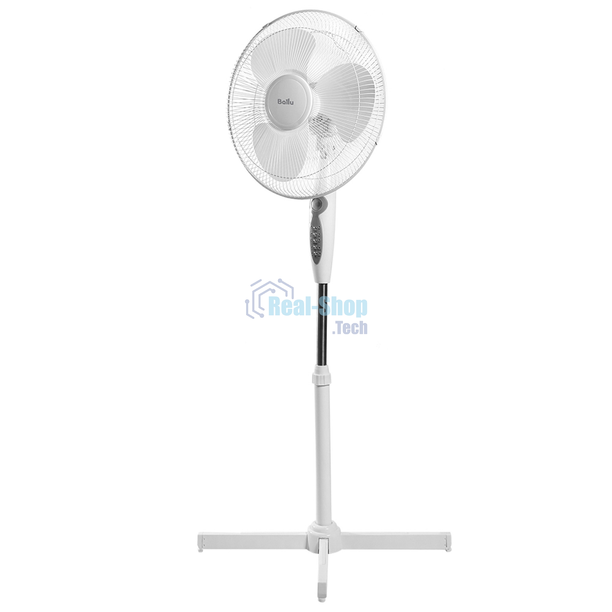 Вентилятор Ballu BFF-840 белый, напольный, 45 Вт, 3 скорости, 38 см