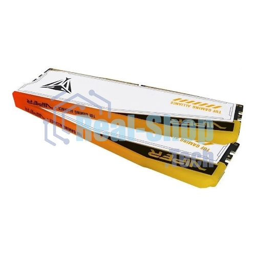 Оперативная память Patriot Viper Elite 5 TUF Gaming, DDR5, 48GB (2x24 GB), 6000 MHz, CL36, DIMM, радиатор, RGB, белый