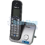 Телефон беспроводной (DECT) Panasonic KX-TG6811RUM (серебристый) Беспроводной DECT,40 мелодий,телефонный справочник 120 зап.