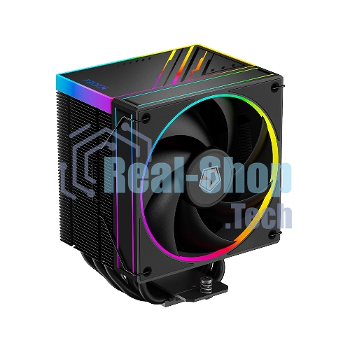 Кулер ID-Cooling Frozn A610 ARGb черный 120мм алюминий/медь 2000rpm 30db 4-pin 250W 155мм