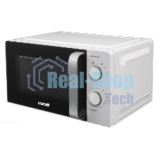 Микроволновая печь Renova MMS-20W1 белый/черный, 20 л, 700 Вт, переключатели - поворотный механизм