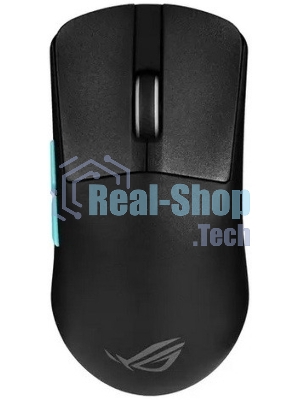 Мышь беспроводная/проводная ASUS ROG Harpe Ace Aim Lab Edition черный, 36000 dpi, радиоканал, Bluetooth, USB, кнопки - 5
