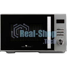 Микроволновая печь General Electronics GE-DS525S серебро, 25 л, 900 Вт, переключатели — электронный