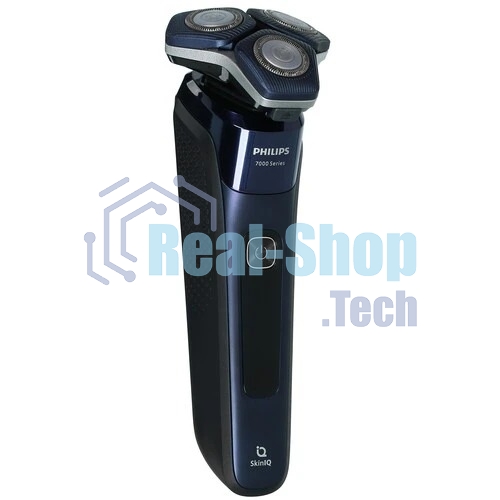 Электробритва роторная Philips S7885/50 реж.эл.:3 питан.:аккум. синий
