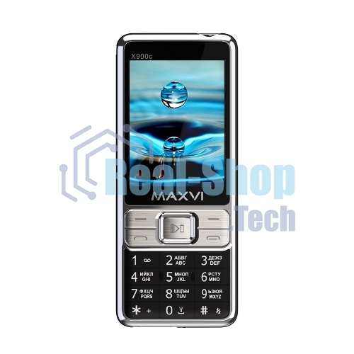Мобильный телефон Maxvi X900c черный