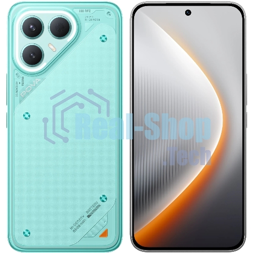 Смартфон Tecno Pova 7 Pro 5G 12/256Gb, бирюзовый