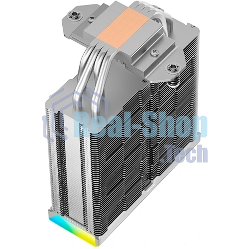 Устройство охлаждения(кулер) Deepcool AK400 Digital SE Wh ARGb Soc-AM5/AM4/1200/1700/1851 белый 4-pin 19-28dB Al+Cu LCD 220W 812gr Ret (R-AK400-WHADMN-GJD)