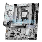 Материнская плата MSI H810M GAMING WIFI6E, LGA1851, Intel H810, 2xDDR5, 4xSATA, 1xM.2, 1xPCIe 5.0 x16, 2xPCIe 3.0 x1, 1xDP, 1xHDMI, 1x5Gb LAN, Wi-Fi 6E, Bluetooth 5.3, 1xUSB-C 20Gbps, 2xUSB-A 5Gbps, 4xUSB-A 2.0, 3x3.5 мм, 7.1, mATX