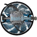 Кулер для процессора AeroCool/Formula Verkho Plus серебристый/черный, 120 мм, алюминий, 2000 об/мин, 26.5 дБ, 4 pin, 110 Вт, 68 мм