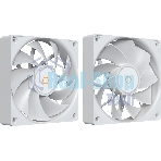 Кулер для процессора Ocypus Delta A62 EX WH Digital, 2x120мм ARGB FAN, Top Display Panel, 6 HEAT PIPES, 4-PIN PWM, 600-1800 RPM, 31DBA, HYDRO BEARING, LGA115X/1200/1700/18XX, AM4/AM5