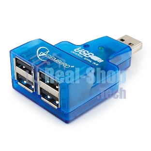 USB-концентратор Gembird UHB-CN224, USB 2.0, Mini USB 2.0 4-port, USB