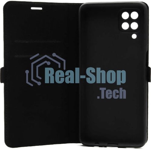 Чехол (флип-кейс) BORASCO Book Case, для Samsung Galaxy M32, черный 40353