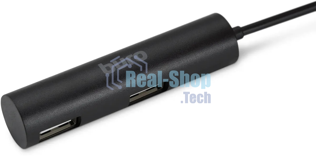 USB-концентратор Buro BU-HUB4-0.5R-U2.0, USB 2.0, USB 4 порта, USB