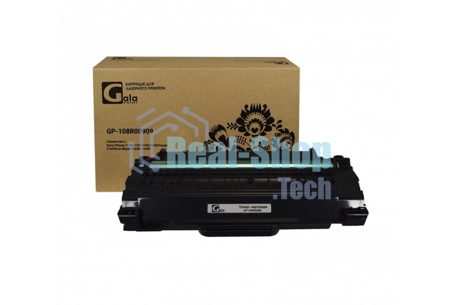 Картридж лазерный GalaPrint GP-108R00909 черный (2500 стр.) для Rank Xerox Phaser 3140/3155/3160B/3160N