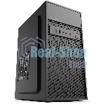 Компьютерный корпус Digma DCC-MN303 черный без БП mATX 1x80мм 2x120мм 1xUSB 2.0 1xUSB 3.0 audio