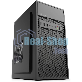 Компьютерный корпус Digma DCC-MN303 черный без БП mATX 1x80мм 2x120мм 1xUSB 2.0 1xUSB 3.0 audio