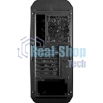 Компьютерный корпус Aerocool/Formula Aero One Eclipse-G-BK-v1 черный без БП ATX 4x120мм 2xUSB 3.0 audio