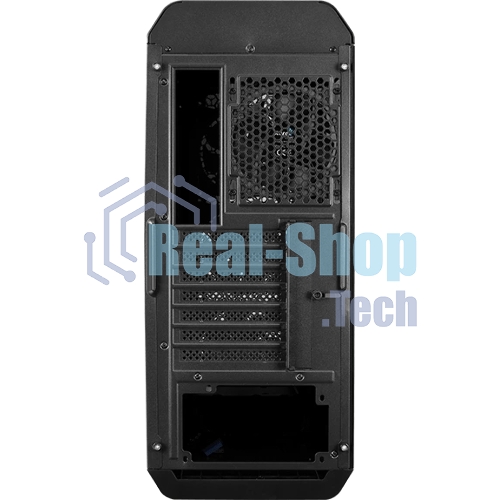 Компьютерный корпус Aerocool/Formula Aero One Eclipse-G-BK-v1 черный без БП ATX 4x120мм 2xUSB 3.0 audio