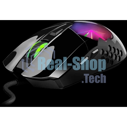 Мышь проводная Genius Scorpion M715 черный, 7200 dpi, USB, кнопки - 6