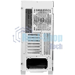 Компьютерный корпус MSI MPG VELOX 100R белый, Global, 2xUSB 3.0, 1xType C, 4x120мм ARGb Fan, ARGb