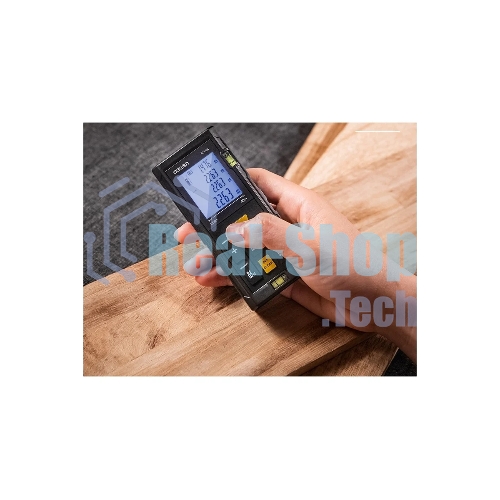 Лазерный дальномер Deli DL4168 (Диапазон измерения 0,05~40м, точность измерения: ±3мм)