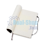 Блокнот Moleskine CLASSIC SOFT QP617 Large 130х210мм, 192 страниц, клетка, мягкая обложка, черный