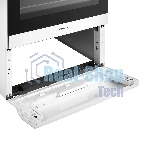 Плита газовая Hansa FCGW51001 белый, конфорок 4 шт, духовка 56 л, 50 см x 85 см x 60 см