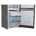 Холодильник Hotpoint HT 5200 C MX мраморный двухкамерный, 240/83л, морозилка снизу, No Frost