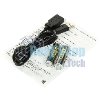 Комплект клавиатура+мышь A4Tech FStyler FG1012 беспроводной, USB, 1200 DPI, черный