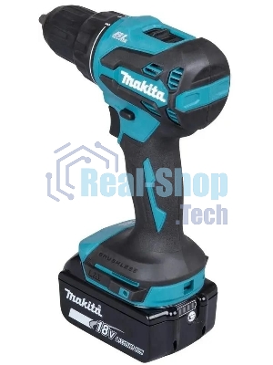 Дрель-шуруповерт Makita DDF490SF1J, 18 В, 3 Ач, 50 Нм, бесщеточный