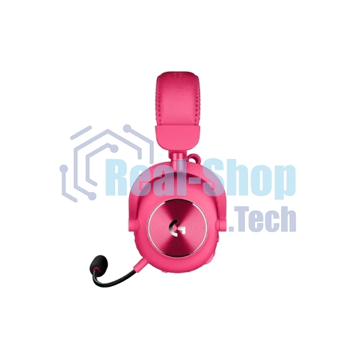Гарнитура Logitech G Pro X 2 Lightspeed розовый, беспроводная + проводная, Bluetooth/USB/3.5 мм, до 50 ч
