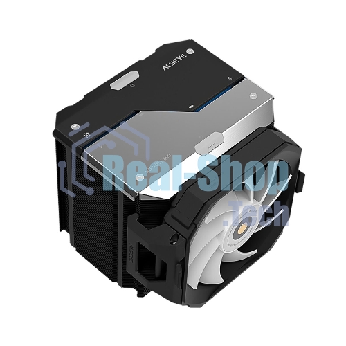 Кулер для процессора Alseye i600-B черный, 120 мм, алюминий/медь, 2300 об/мин, 37.8 дБ, 4 pin, 265 Вт, 160 мм