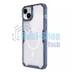 Чехол Nature TPU Pro Magnetic Case, синий, (AP IP15)