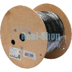 Кабель Cablexpert FPC-5051E-4-CU, FTP indoor 4x2x0.51, медный, кат.5e, однож., 305м, box, серый