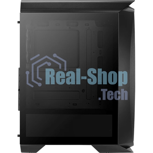 Компьютерный корпус Aerocool/Formula Aero One Eclipse-G-BK-v1 черный без БП ATX 4x120мм 2xUSB 3.0 audio