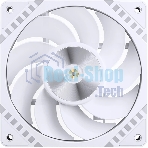 Вентилятор для корпуса JONSBO HF2-120WR Reverse (120x120x25мм, 4-pin PWM, ARGb, 63.3CFM, 29.5dBA, 2200RPM, белый)
