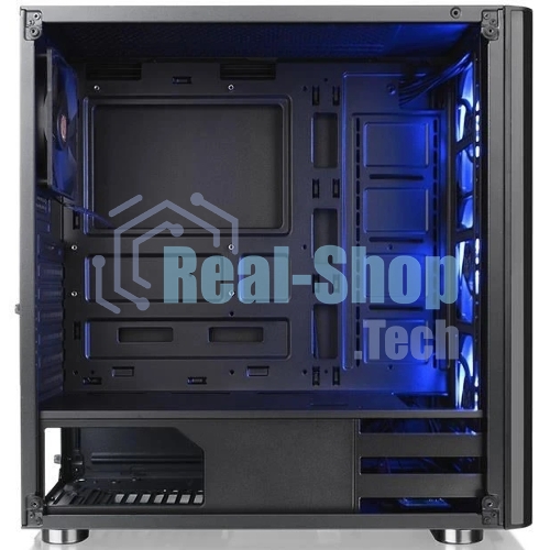 Компьютерный корпус V200 TG RGb CA-1K8-00M1WN-01 Black/Win/SPCC/Tempered Glass*1/120мм RGb Fans*3 + 120мм Standard Fan*1/MB Sync