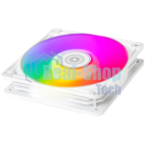 Вентилятор для корпуса Silverstone VISTA 120 ARGb белый, 120 мм, 2000 об/мин, 30.6 дБ, 4 pin