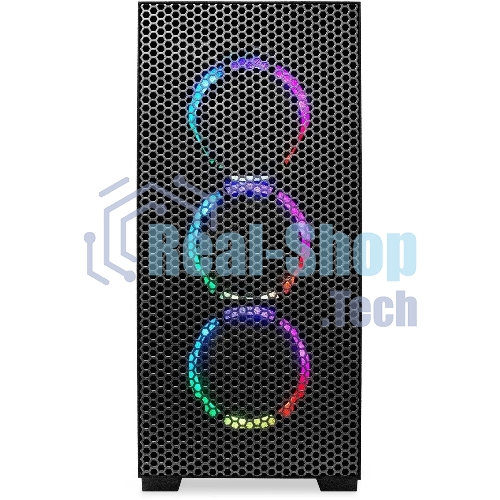 Компьютер IRU Tactio 510B7GP TWR i5 14400F (2.5) 32Gb SSD1Tb RTX5060TI 8Gb FreeDOS GbitEth 650W черный (RUS) (2146237)