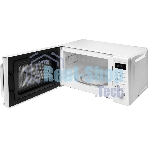 Микроволновая печь Midea AM820CUK-W белый, 20 л, 800 Вт, переключатели - кнопки, поворотный механизм