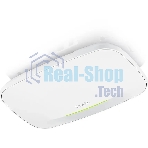 Точка доступа Zyxel NebulaFlex NWA130BE, WiFi 7, 802.11a/b/g/n/ac/ax/be (2,4 и 5 ГГц), MU-MIMO, антенны 2x2, до 688+4320 Мбит/с, 2xLAN 2.5GE, PoE
